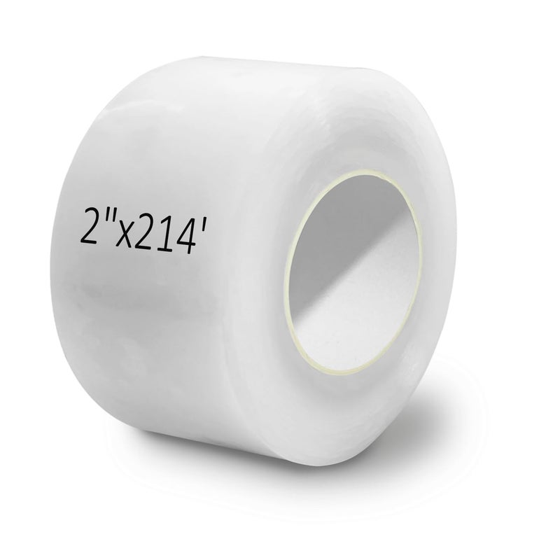 chicarry Greenhouse Repair Tape, 6 mil 2" x 214' Greenhouse Tape, Heavy Duty UV Resistant Clear Greenhouse Sheeting Coverings Film Tape for Seaming and Sealing (2" x 214') - Image 1